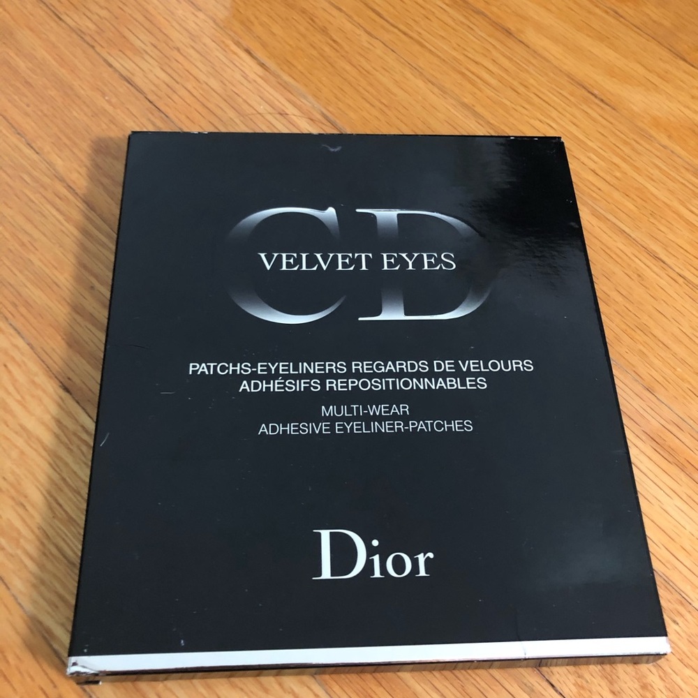 Dior Velvet Eyes glitter rhinestone eyeliner